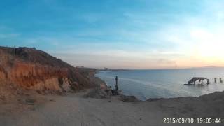 Mostaganem Plage Kahf Lasfar Coucher Soleil FULL HD [upl. by Diver651]