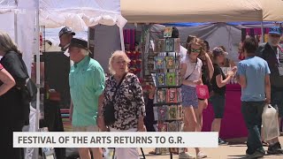 Festival of the Arts returns to Grand Rapids for 55th year [upl. by Lelah]