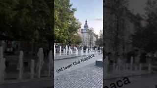 Old town Cluj Nopaca Romanian 🇷🇴 shortsyoutubeshortsmusictravelexplore 🇪🇺❤️good place to visit [upl. by Weisburgh983]