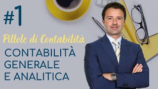 Contabilità Generale e Analitica  Pillole di contabilità n° 1 [upl. by Arreyt]