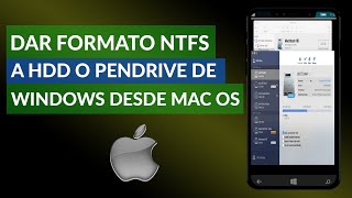 Cómo dar Formato NTFS a un Disco Duro o Pendrive de Windows Desde Mac OS [upl. by Leibrag546]