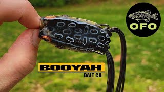 Bass Fishing  Bait Spotlight Booyah Poppin’ Pad Crasher Frog [upl. by Ylevol]