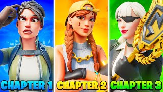 3 Chapters of Fortnite My Skill Level After 3000 HOURS [upl. by Hahnke]