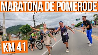 MARATONA INTERNACIONAL DE POMERODE 2024  KM 41 NA TORCIDA [upl. by Aay107]