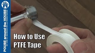 How to Install Harvey Yellow Gas Line PTFE Thread Seal Tape [upl. by Animrelliug870]