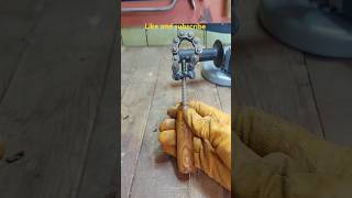 Chain wrench making from scrap parts diy wood tools [upl. by Pauwles]