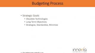 CIO Budgeting and Planning [upl. by Salvadore975]