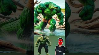 Super Crocodile 🐊 marvel aisuperhero comicbookcharacters avengers superhero ai ironmanshorts [upl. by Lydon]