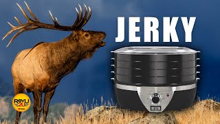 Food Dehydrator for Jerky Fruit Meat Herbs or Vegetables  REVIEW [upl. by Ahseikram]