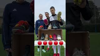 Match the football boots challenge👟⚽️ football Calcio soccer skillscrewhd footballchallenge [upl. by Alahs]