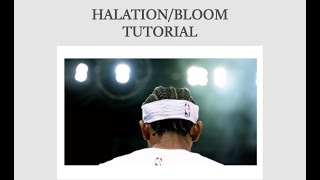 How to get quot Bloom  Halation quot using Premiere Pro [upl. by Olegnaleahcim70]