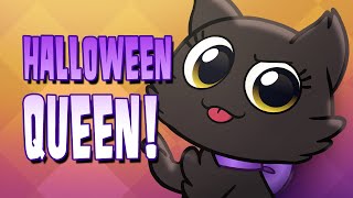 Halloween Queen  MINI MUSIC VID creucat halloween animation [upl. by Kolb]