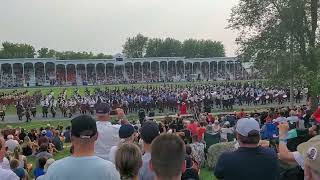 2024 Glengarry Highland Games  75th Edition Massed Bands [upl. by Ayet]