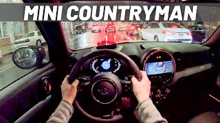 2023 MINI Countryman  POV Night Drive [upl. by Mirisola]