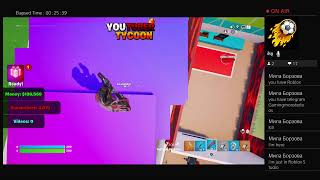 Fortnite playing tycoons with luca [upl. by Singh]