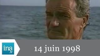 20h France 2 du 14 juin 1998  Dispartion dÉric Tabarly  Archive INA [upl. by Eicats]