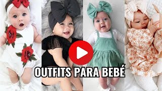 😍 Recomendaciones de vestidos y conjuntos para bebé niña ❤ Baby girl clothing ideas [upl. by Shayla]