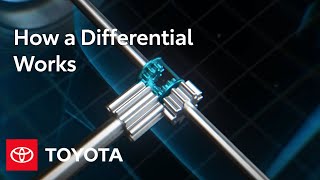 How a Differential Works  Toyota [upl. by Enawyd993]