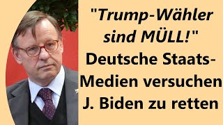 ESKALATION Wut ohne Grenzen in USWahlkampf  GEZMedien vertuschen Bidens Spruch [upl. by Novihc739]