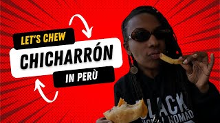 Let’s Chew in Perù  Chicharrón  La Lucha Sangucheria Criolla LimaPeru blackdigitalnomad [upl. by Niliac]