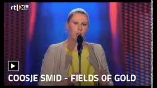 The Voice of Holland 2013  Auditie  Coosje Smid  Fields Of Gold [upl. by Audre]