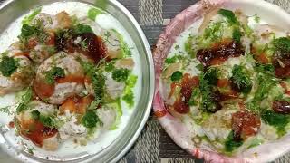 Home made Dahi bhalla recipe 👍 [upl. by Dde]