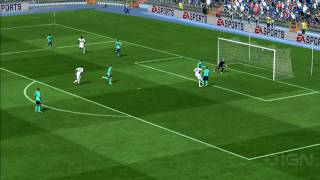 UEFA Semi Finals Real Madrid vs Barcelona  FIFA 11 Sim [upl. by Issy79]