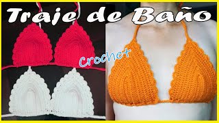 🌈Traje de Baño a Crochet o Ganchillo Para Principiantes👙 TODAS TALLAS [upl. by Odnanreh]