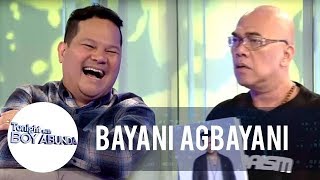 Bayani takes on the Whola challenge with Boy Abunda  TWBA [upl. by Marcelline]