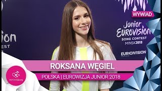 Roksana Węgiel Polska 🇵🇱 Wywiad  Eurowizja Junior 2018 [upl. by Zednanreh]