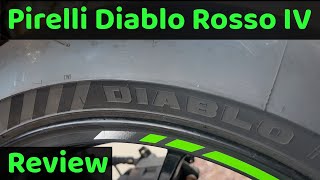 Pirelli Diablo Rosso IV Tires Review Unleashing Full Potential on the Road [upl. by Howland]