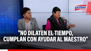 🔴🔵Docentes cesantes exigen pago por devolución de preparación de clases y aumento de pensiones [upl. by Marra]