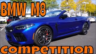 2023 BMW M8 Competition Convertible Review POV Drive [upl. by Aicella412]