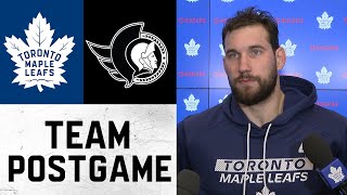 Maple Leafs Media Availability  Postgame vs Ottawa Senators  November 12 2024 [upl. by Emerson]