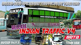 BUSSID v403  MOD APK Indian Traffic v4  Beta Edition  JB Upgrades  MOD Traffic  Team KBR [upl. by Aisylla]