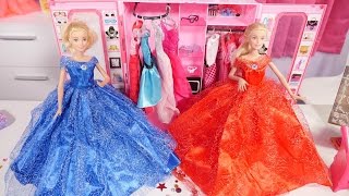 Barbies Freundinnen probieren Brautjungfernkleider an  Hochzeit steht vor der Tür [upl. by Artsa]