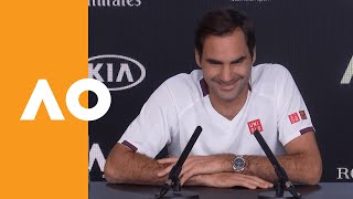 Roger Federer quotHe punished me every single timequot  Australian Open 2020 Press Conference 3R [upl. by Saretta713]