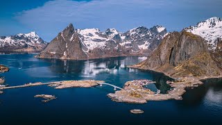 LOFOTEN DRONE VIDEO  4K  CINEMATIC  2024 [upl. by Akkin]