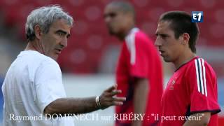 Domenech sur Ribéry  quotil peut revenirquot [upl. by Letsou689]