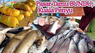 Gadis Sabah  Suasana Pasar Tamu Bundu Setiap Hari Ahad Di Kuala PenyuIkan Sini Banyak Segar [upl. by Hew]