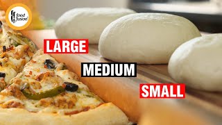 Pizza Dough with👉 Storage Method Recipe by Food Fusion [upl. by Robena]