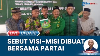 Tak Punya VisiMisi Eks PNS PUPR Daftar Cabup Jember 2024 Nanang Disusun bareng Partai Pengusung [upl. by Cresida]