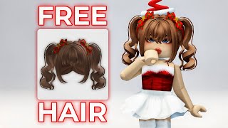 NEW ROBLOX FREE HAIR 🤩🥰🎄 [upl. by Danie]