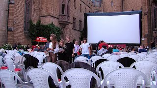 OpenAirKino auf der Burg Hohenzollern zeigt quotFührer und Verführerquot [upl. by Aihn635]