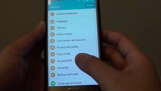 Samsung Galaxy S7 How to Enable  Disable High Contrast Keyboard [upl. by Mable]