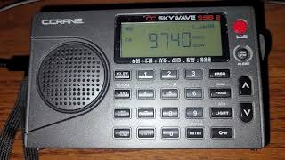 C Crane Skywave SSB2 Shortwave093024 Radio Taiwan Int in Japanese from Paochung Taiwan [upl. by Grete]