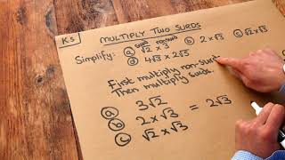 Key Skill  Multiply two surds [upl. by Infeld]