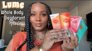 Lume Whole Body Deodorant amp Acidified Wipes  Full Review  I Am Fee Tv [upl. by Moya422]