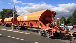 Refoulement dune rame ColasRail dans le port de Bonneuil [upl. by Lamont394]