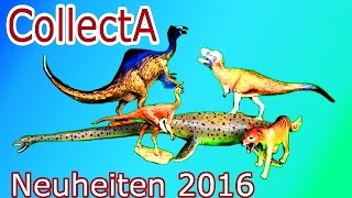 UNBOXING CollectA  Neuheiten 2016 [upl. by Hsirrap]